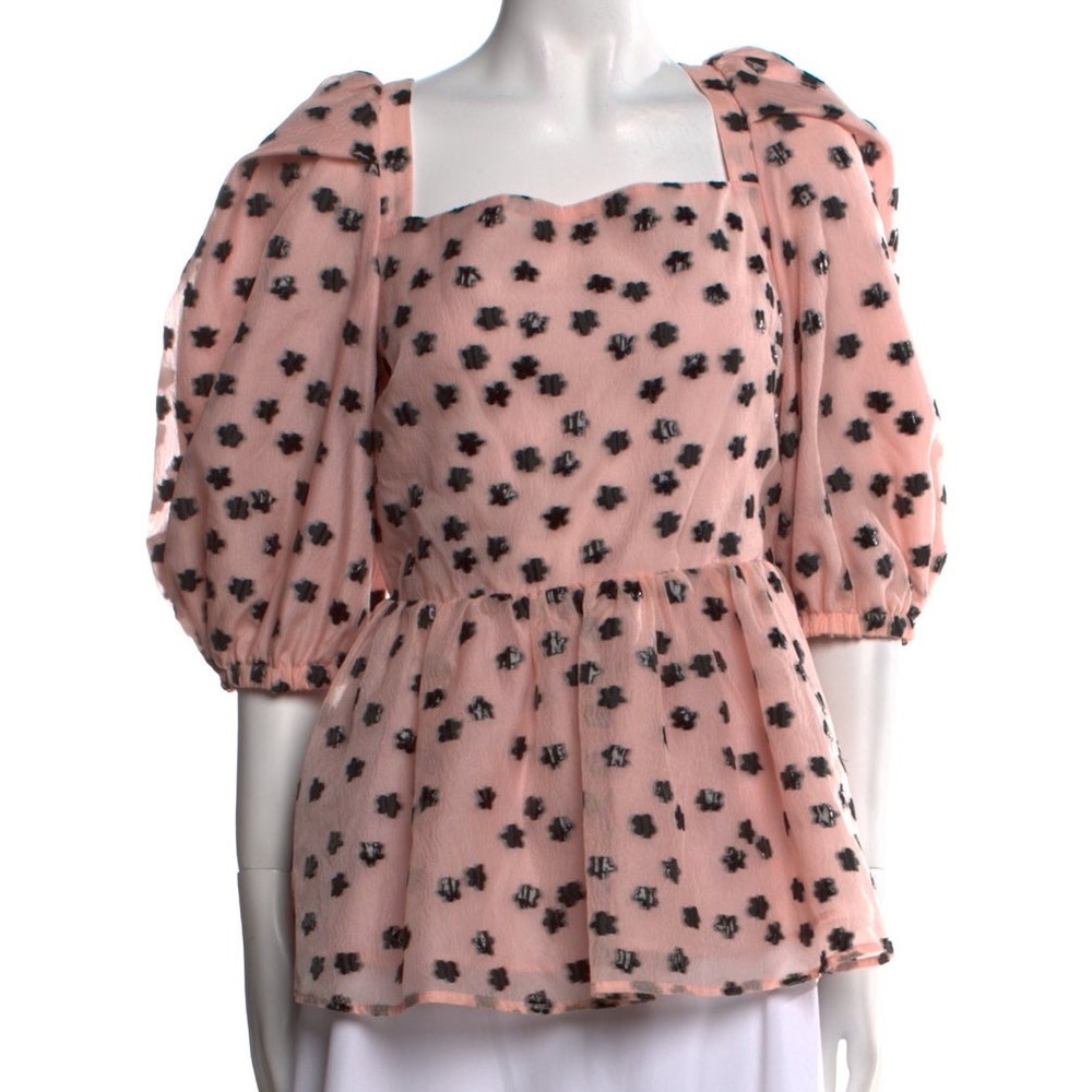 Stine Goya Pink Organza Top